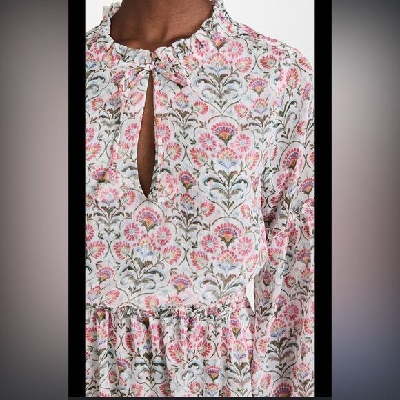 Misa Revolve Amata Floral Long Sleeve Boho Maxi Dress Size Small NWT - Picture 5 of 16